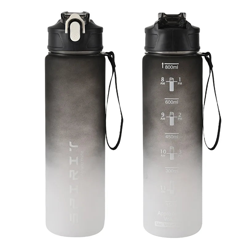 1PCS 800ML Large Capacity Sports Water Bottle
