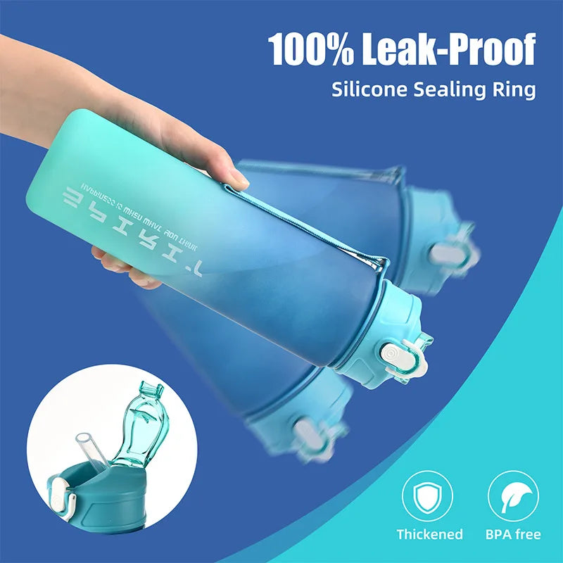 1PCS 800ML Large Capacity Sports Water Bottle