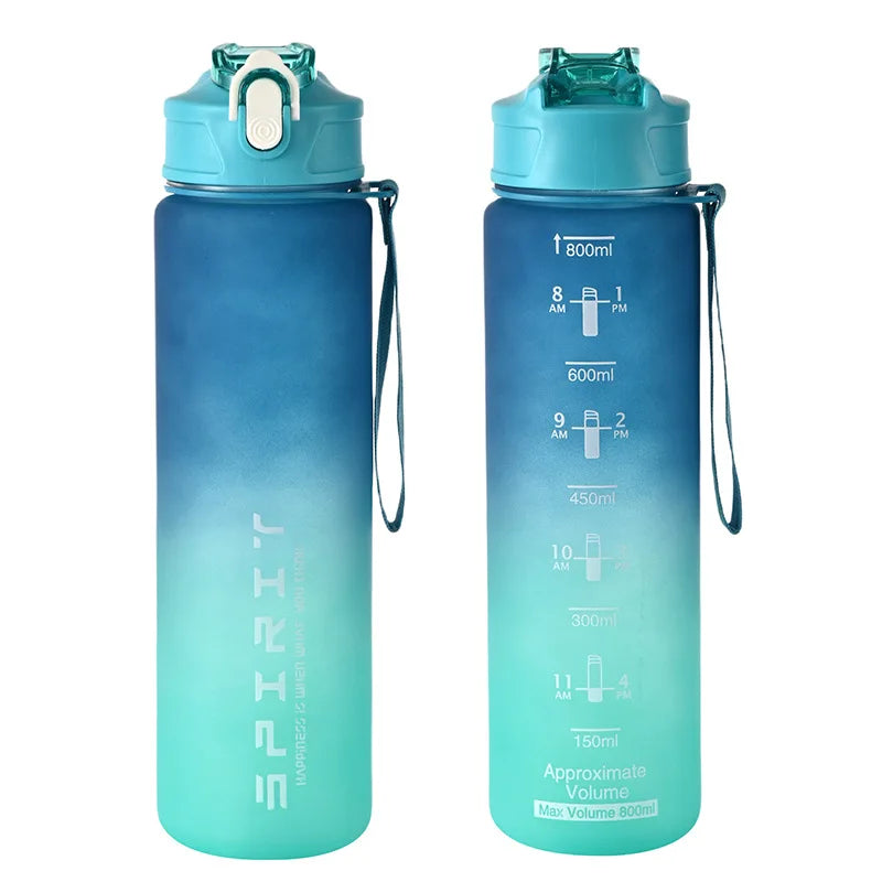 1PCS 800ML Large Capacity Sports Water Bottle